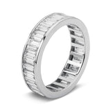 Ring 18 kt WG, 43 Bag. 3,18 ct, TW-si