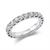 Ring 14 kt WG, 22 Brill. 1,89 ct, TW-si
