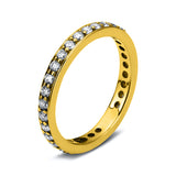 Ring 18 kt GG, Brill. 0,55 ct, TW-si