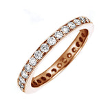 Ring 18 kt RG, Brill. 1,00 ct, TW-si