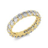 Ring 18 kt GG, 21 Oval 2,82 ct, TW-vsi