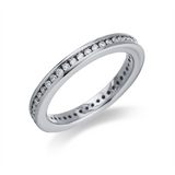 Ring 18 kt WG, 37 Brill. 0,47 ct, TW-si