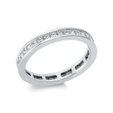 Ring 18 kt WG, 37 Princ. 0,86 ct, TW-si