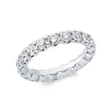 Ring 18 kt WG, Premium Edition, 19 GIA's, 19 Brill. 3,80 ct, TW-si
