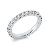 Ring 950 Pt Platin, 25 Brill. 1,48 ct, TW-si