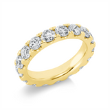 Ring 14 kt GG, 16 Brill. 3,73 ct, TW-si