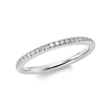 Ring 950 Pt Platin, 44 Brill. 0,37 ct, TW-si