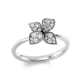 Ring 18 kt WG, 29 Brill. 0,28 ct, TW-si