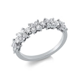 Ring 18 kt WG, 26 Brill. 0,73 ct, TW-si