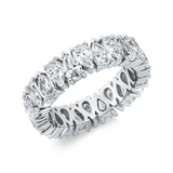Ring 18 kt WG, 24 Tropfen 4,80 ct, TW-si
