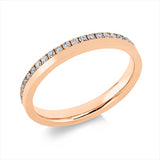 Ring 18 kt RG, 45 Brill. 0,36 ct, TW-si