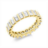 Ring 18 kt GG, 22 Bag. 2,93 ct, TW-vsi