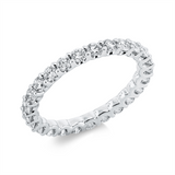 Ring 18 kt WG, 25 Brill. 1,40 ct, TW-si