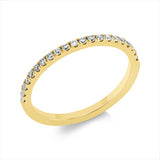 Ring 18 kt GG, 21 Brill. 0,17 ct, TTLB-si