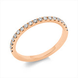 Ring 18 kt RG, 19 Brill. 0,28 ct, TLB-si
