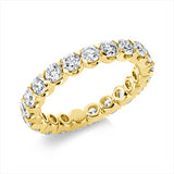 Ring 18 kt GG, 21 Brill. 2,10 ct, TW-si