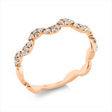 Ring 18 kt RG, 32 Brill. 0,20 ct, I-si