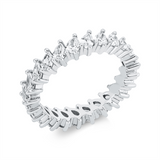 Ring 18 kt WG, 24 Tropfen 2,12 ct, TW-si