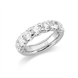 Ring 18 kt WG, GIA Premium Edition, 7 Brill. 2,80 ct, TW-si