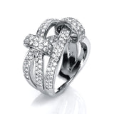 Ring 18 kt WG, 178 Brill. 1,66 ct, TW-vsi
