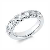 Ring 18 kt WG, Premium Edition, 7 GIA's, 3 Brill. 0,90 ct, F-vsi, 1 Brill. 0,31 ct, F-vvs2, 2 Brill. 0,60 ct, TW-vvs2, 1 Brill. 0,31 ct, TW-vsi