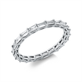 Ring 18 kt WG, 21 Bag. 1,08 ct, TW-vsi/si