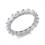 Ring 18 kt WG, 18 Sm.schliff 3,00 ct, TW-vsi/si