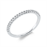 Ring 18 kt WG, 21 Brill. 0,18 ct, TW-si