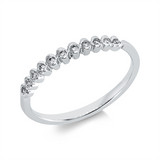 Ring 18 kt WG, 11 Brill. 0,11 ct, I-si
