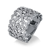 Ring 18 kt WG, 186 Brill. 1,07 ct, TW-si