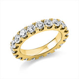 Ring 14 kt GG, 20 Brill. 2,91 ct, TW-si