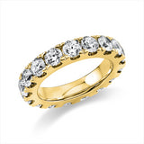 Ring 14 kt GG, 16 Brill. 3,74 ct, TW-si