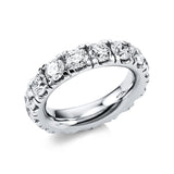 Ring 18 kt WG, 16 Brill. 5,18 ct, TW-si