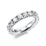 Ring 18 kt WG, 19 Brill. 3,20 ct, TW-si