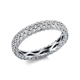 Ring 18 kt WG, 102 Brill. 1,17 ct, TW-si