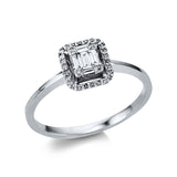 Ring 18 kt WG, 35 Fant-Schl. 0,20 ct, TW-si