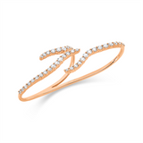 Ring 18 kt RG, 40 Brill. 2,18 ct, TW-vsi/si