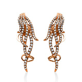 Ohrschmuck 18 kt RG, 138 Brill. 1,50 ct, TW-vsi/si