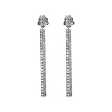 Ohrschmuck 18 kt WG, 108 Brill. 1,98 ct, TW-vsi
