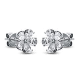 Ohrstecker 18 kt WG, 10 Tropfen 1,91 ct, TW-si
