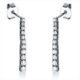 Ohrschmuck 18 kt WG, 6 Brill. 0,11 ct, TW-si, 6 Brill. 0,18 ct, TW-si, 4 Brill. 0,17 ct, TW-si, 6 Brill. 0,08 ct, TW-si