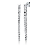 Ohrschmuck 18 kt WG, 6 Brill. 0,80 ct, TW-si, 18 Brill. 0,95 ct, TW-si, 6 Brill. 0,18 ct, TW-si, 4 Brill. 0,65 ct, TW-si