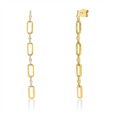 Ohrschmuck 18 kt GG, 8 Brill. 0,10 ct, TW-si, 48 Brill. 0,22 ct, TW-si