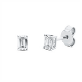 Ohrstecker 18 kt WG, GIA 2527763955,2516949536, 1 Sm.schliff 0,31 ct, 1 Sm.schliff 0,30 ct, F-vs2