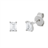 Ohrstecker 18 kt WG, GIA6512999070 + GIA6512984772, 2 Sm.schliff 0,60 ct, TW-vs2