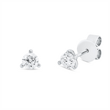 Ohrstecker 18 kt WG, 2 Brill. 0,50 ct, TW-si