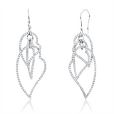 Ohrschmuck 18 kt WG, 270 Brill. 2,71 ct, F-si