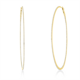 Creolen 18 kt GG, 396 Dia. 1,18 ct, TW-si