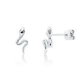 Ohrstecker 18 kt WG, 4 Brill. 0,03 ct, TW-si