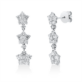 Ohrschmuck 18 kt WG, 10 Brill. 1,06 ct, TW-si, 26 Brill. 1,52 ct, TW-si, 4 Brill. 0,13 ct, TW-si